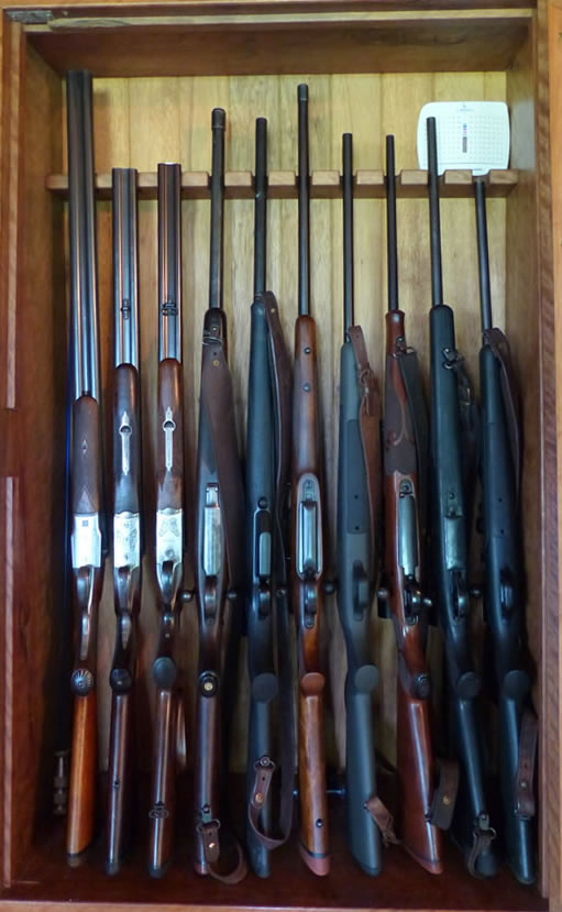 Rifle Rack at Carmor Plains